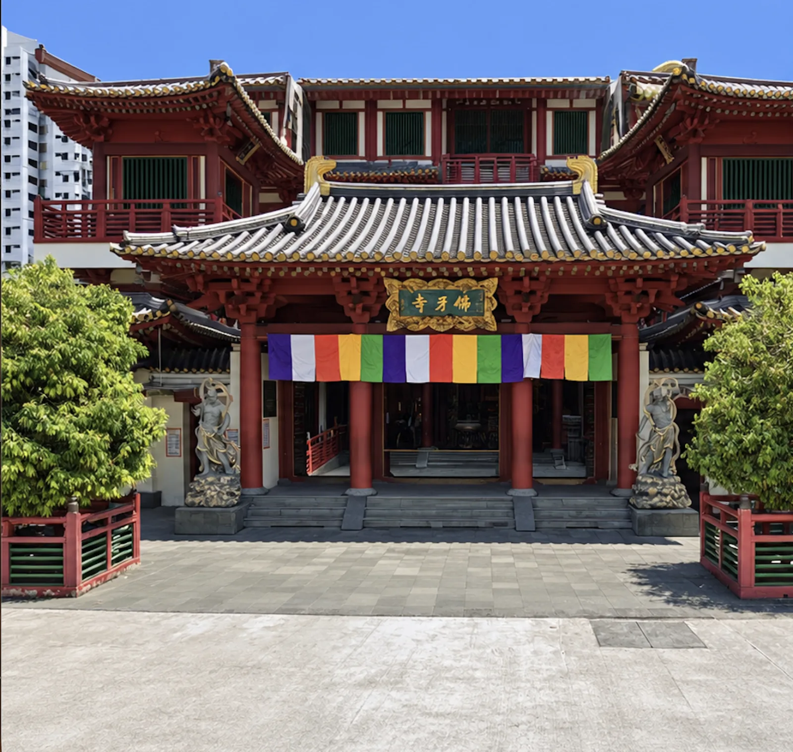 Entrance to the Buddha Tooth Relic Temple